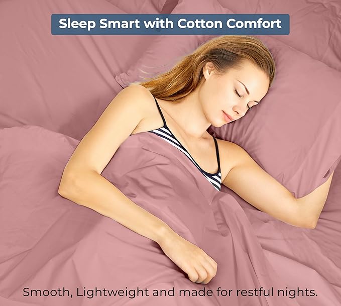 Royale Linens 100% Organic Cotton Full Flat Sheet Only - Image 9