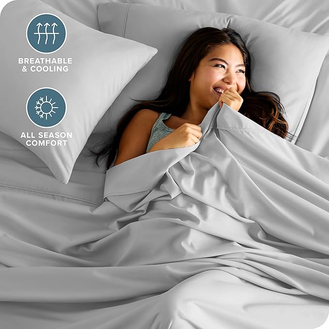 Bare Home Split King Sheet Set - Image 4