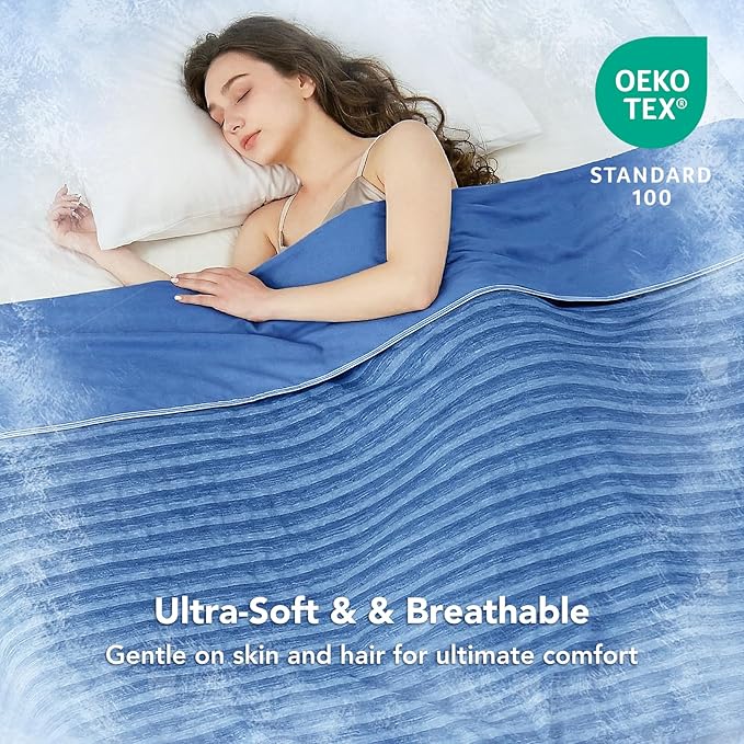 GOHERO Cooling Blanket for Couples- 60"x90" Summer Cooling Throw Blanket for - Image 2