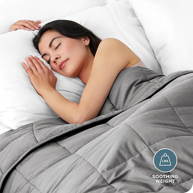Bare Home Weighted Blanket for Adults 30lb - Image 2