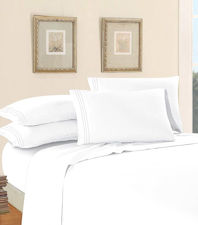 Elegant Comfort Luxury Quality Microfiber 5-Piece 1500 Premium Hotel Sheet - Image 3