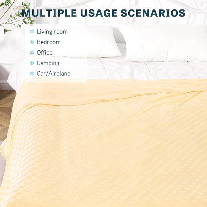 AmyHomie Cooling Blanket, Summer Blankets - Image 6
