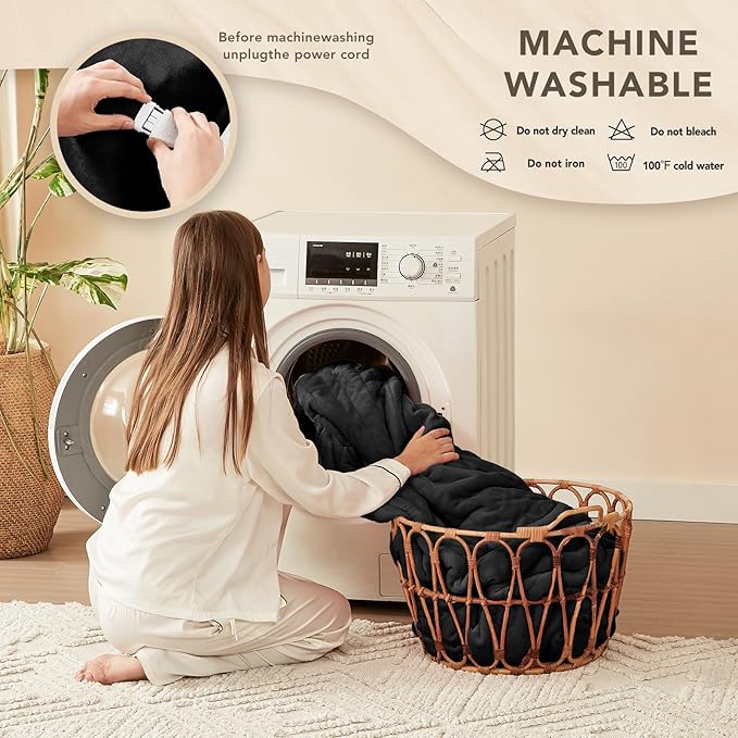 Homemate Electric Heated Blanket King Size - Image 7