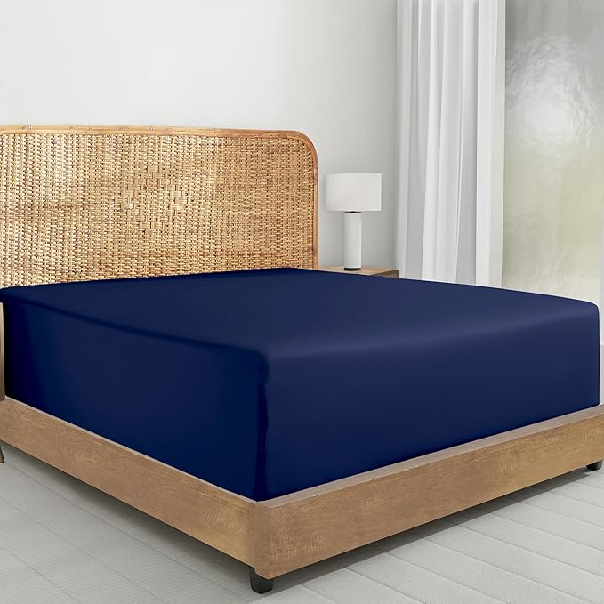 California Design Den 100% Organic Cotton Fitted Sheet Only by CaliforniaDesignDen