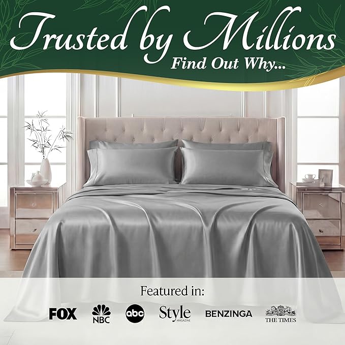 DECOLURE 100% Viscose Derived from Bamboo Sheets Full Size - Image 5