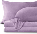 BEDELITE Flannel Sheets Queen Size Lavender by BEDELITE