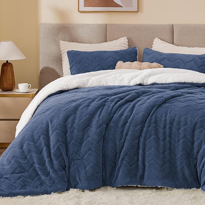 BEDELITE Fluffy Twin Comforter Set - Image 2