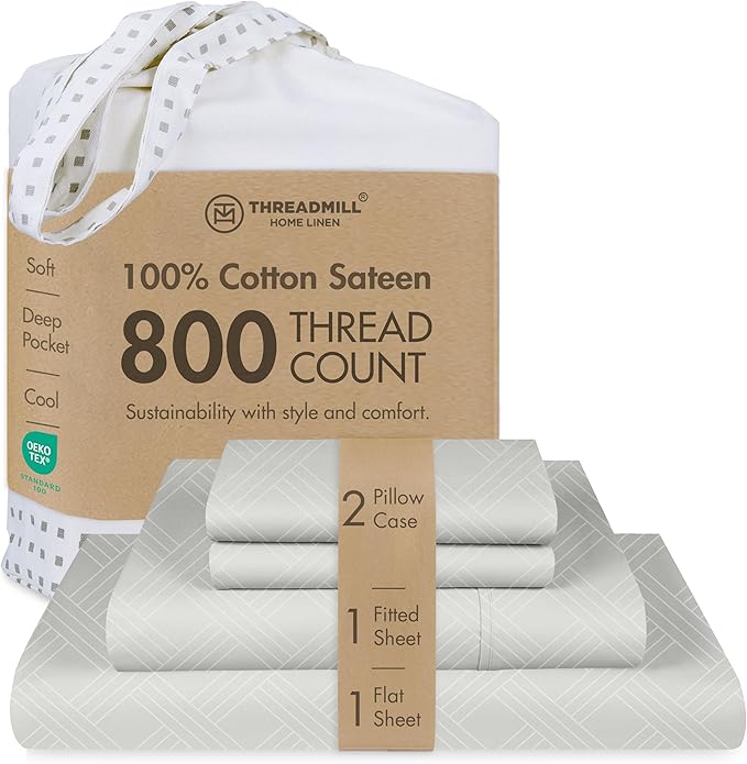 Threadmill Luxury Full Size Sheets by ThreadmillHomeLinen