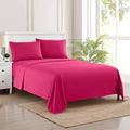 King Size Sheet Set with Built-in Sheet Straps by SweetHomeCollection