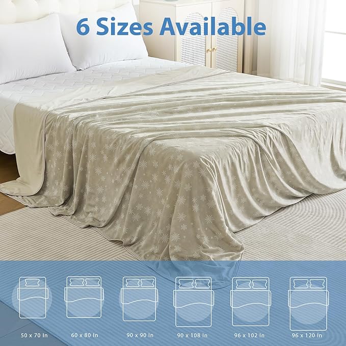 OIGAE Cooling Blanket for Hot Sleepers - Image 6