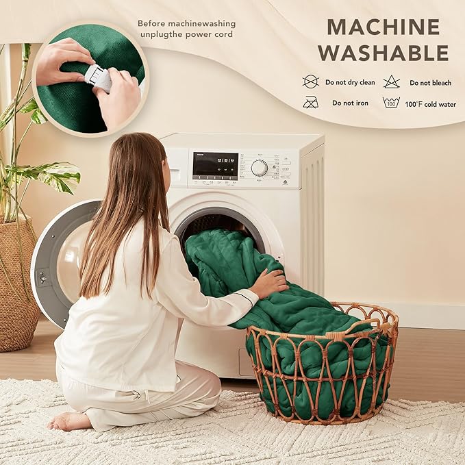 Homemate Electric Heated Blanket King Size - Image 7