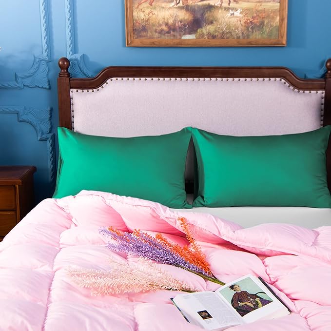 NTBAY Egyptian Cotton Queen Pillowcases - Image 6