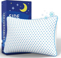 Queen Size Pillow 1 Pack for Sleeping, Cooling Adjustable Memory Foam Pillow by Unknown