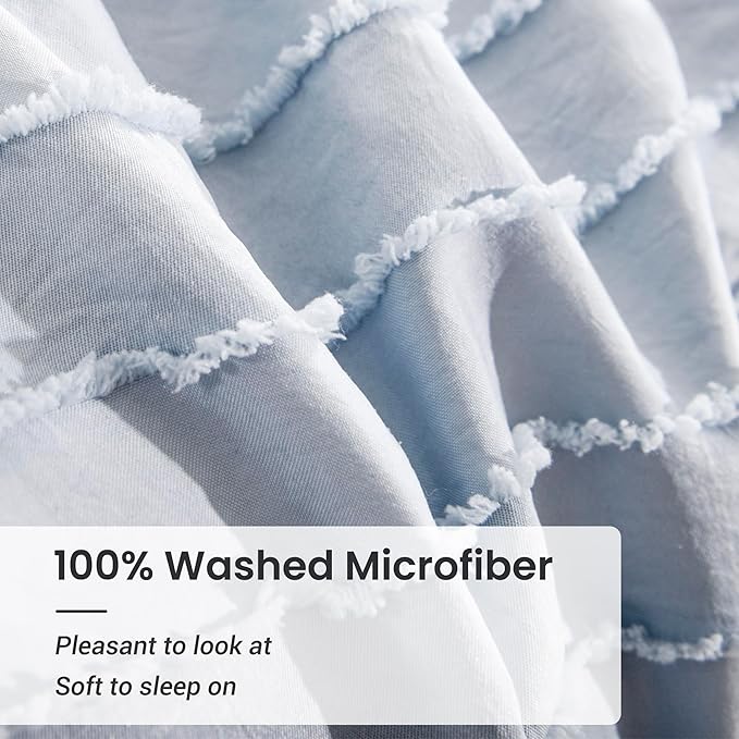 NEXHOME PRO Twin Duvet Cover, Soft and Lightweight 100% Washed Microfiber - Image 5