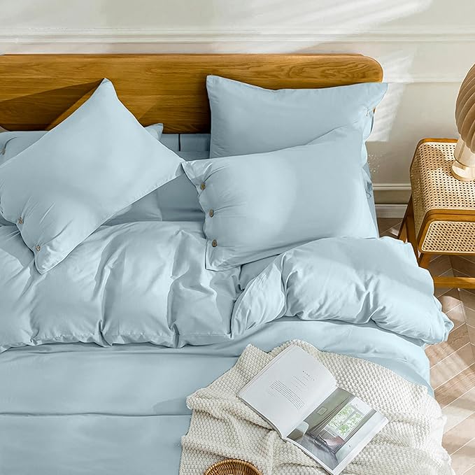 JELLYMONI Cotton Duvet Cover Cal King Size - Image 2