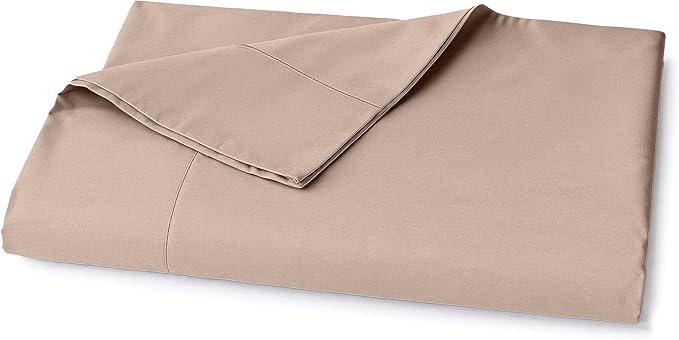 Lane Linen 100% Organic Cotton Queen Size Flat Sheet Only by LaneLinen