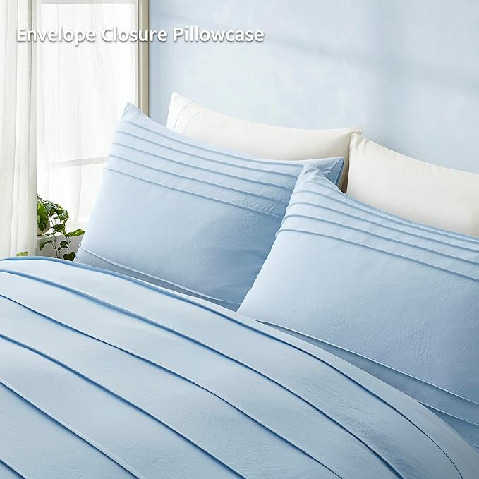 Oli Anderson Airy Blue Duvet Cover King Size - Image 6