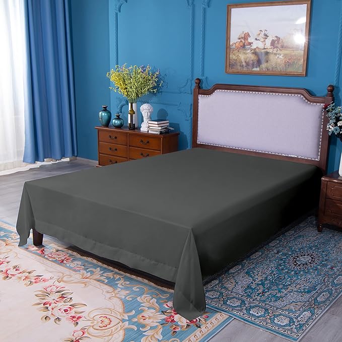 NTBAY Twin Extra-Long Flat Sheet Only - Image 5