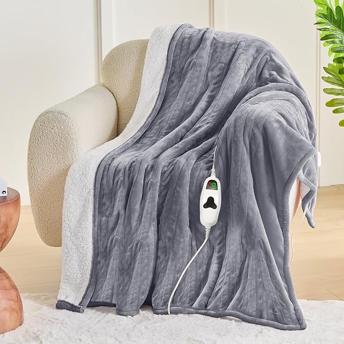 greenoak Heated Blanket Electric Full 72"X84", Heating Blanket - Image 8