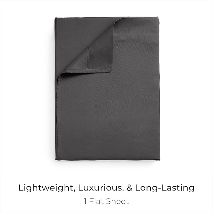 Mellanni Twin Size Flat Sheet - Image 2