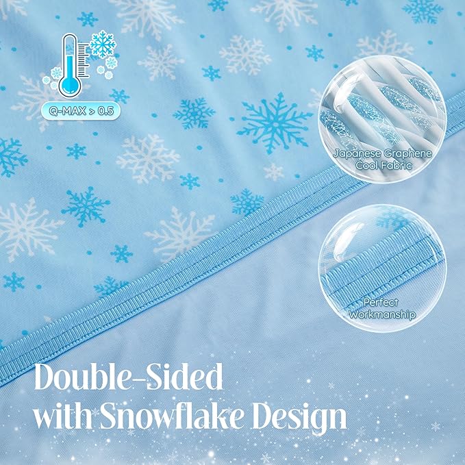 OIGAE Cooling Blanket for Hot Sleepers - Image 3