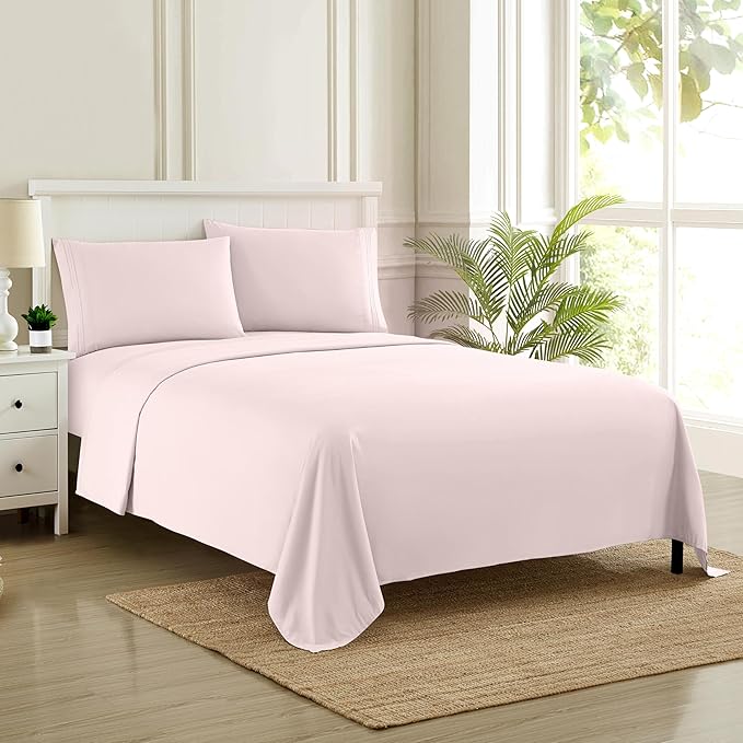 Twin Sheets - Breathable Luxury Sheets - 1800 Supreme Collection Extra Soft by SweetHomeCollection