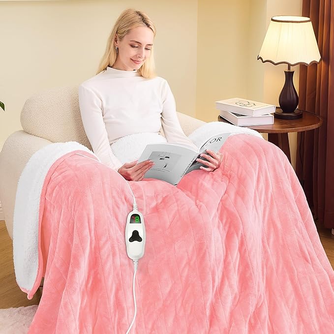 greenoak Heated Blanket Electric Full 72"X84", Heating Blanket by Greenoak