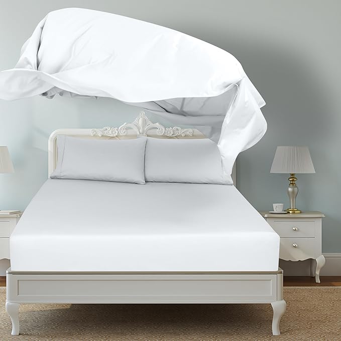 Royale Linens Queen Flat Sheet - Image 8