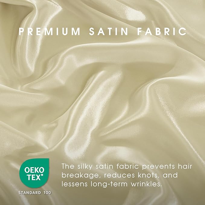 FreshCulture Satin Sheets King Size - Image 5