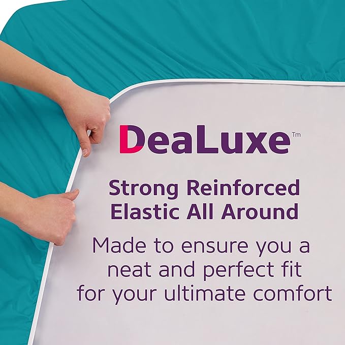 California King Fitted Sheet Deep Pocket – Real 16” Cal King Fitted Sheet Fit - Image 4