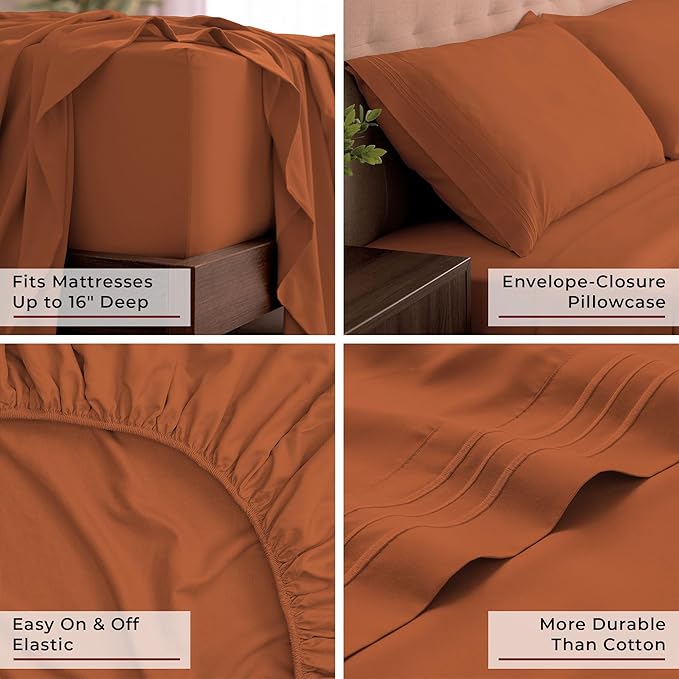 Mellanni King Sheets Set - Image 5