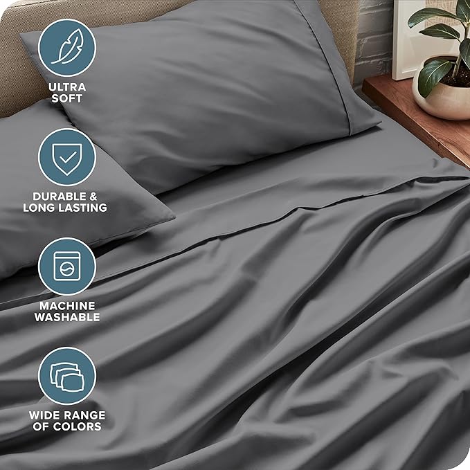 Bare Home Queen Sheet Set - Image 4