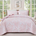 WONGS BEDDING Quilt Queen Size, Botanical Quilt by WONGSBEDDING