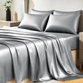 CozyLux Satin Sheets Queen Size Bed Set by CozyLux