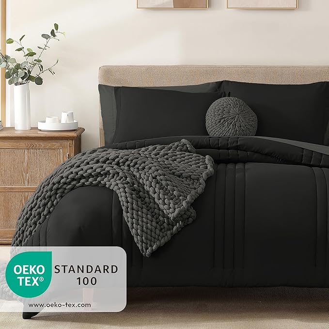 Monbix Queen Comforter Set - Image 3