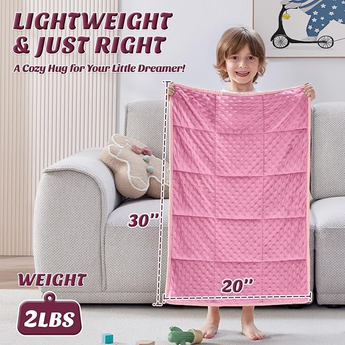 anfie Weighted Blanket Kids Weighted Blanket Cooling Blanket - Image 3