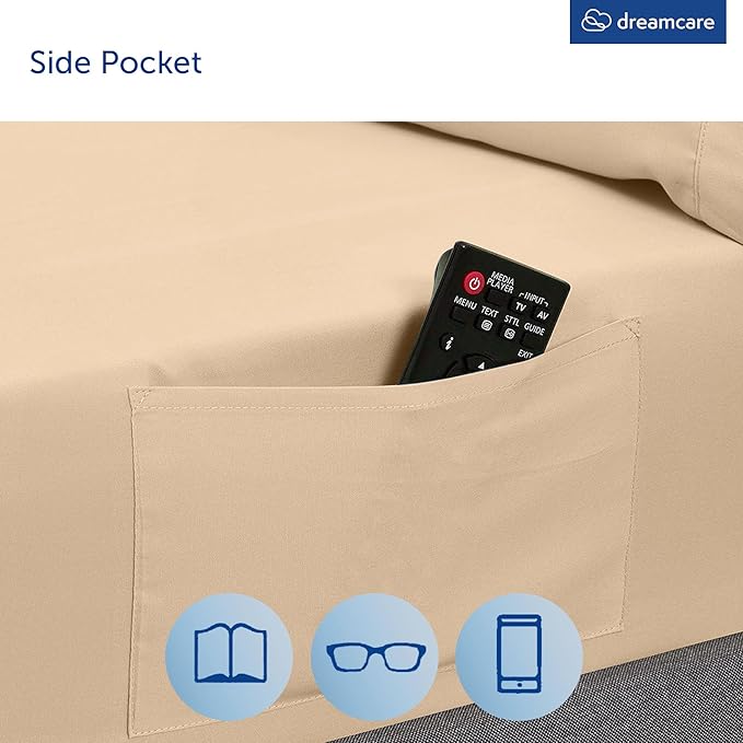 DREAMCARE King Size Sheets Set - Image 3