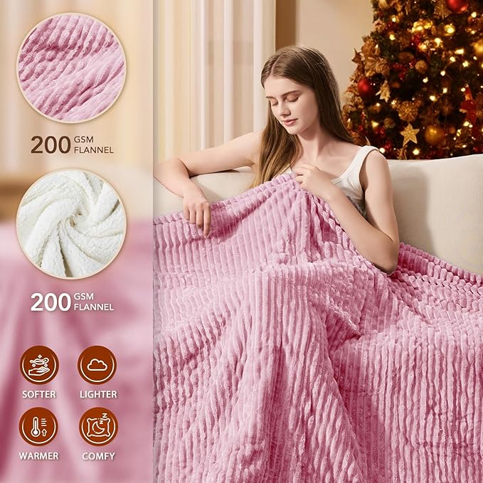 Homemate Heated Blanket Electric Throw - Image 2