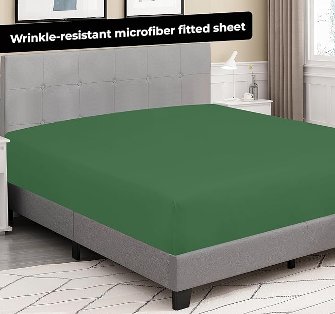 Royale Linens Fitted Sheet Full - Image 8