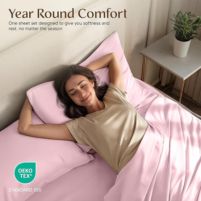 Utopia Bedding Twin Sheet Set – 3 Piece Bed Sheets - Image 5