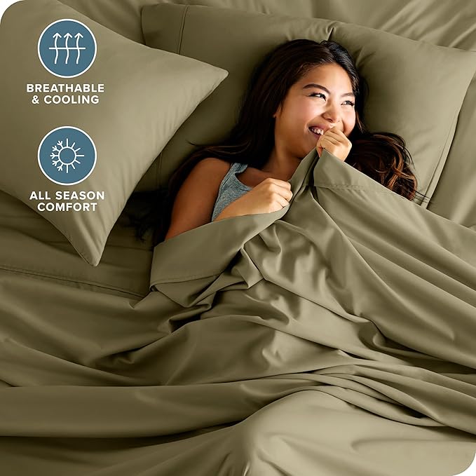 Bare Home Split King Sheet Set - Image 4