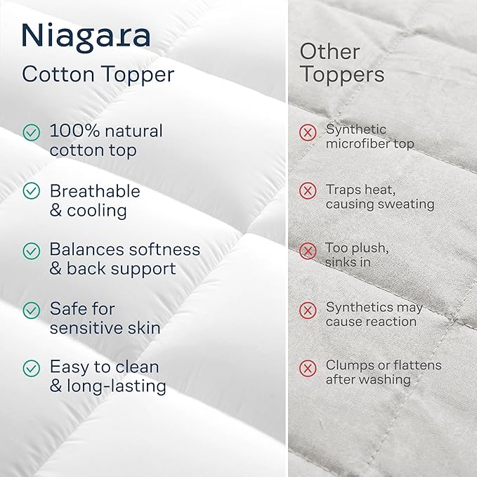 Cloud-Like Full Size Mattress Topper - Image 8