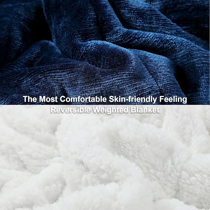 Alomidds Twin Size 12lbs, Weighted Blanket - Image 2