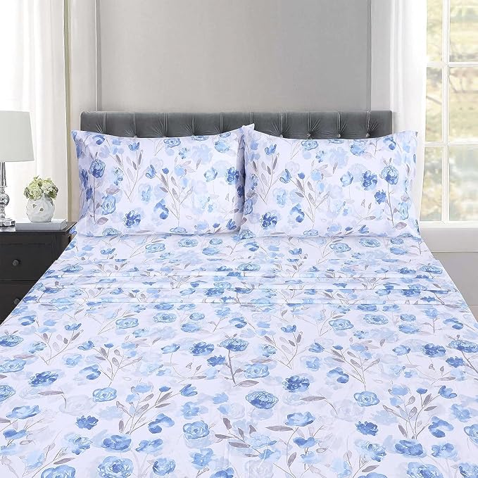 RUVANTI 100% Cotton Sheets – California King Percale Bedding, Cooling & - Image 5
