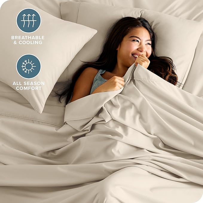 Bare Home Split California King Sheet Set - Image 4