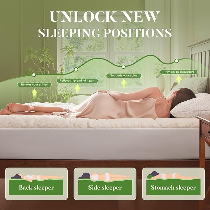 PRIMESOFT Twin Size Mattress Topper, Thick Pillow Top Mattress Pad，Up to 21 - Image 3