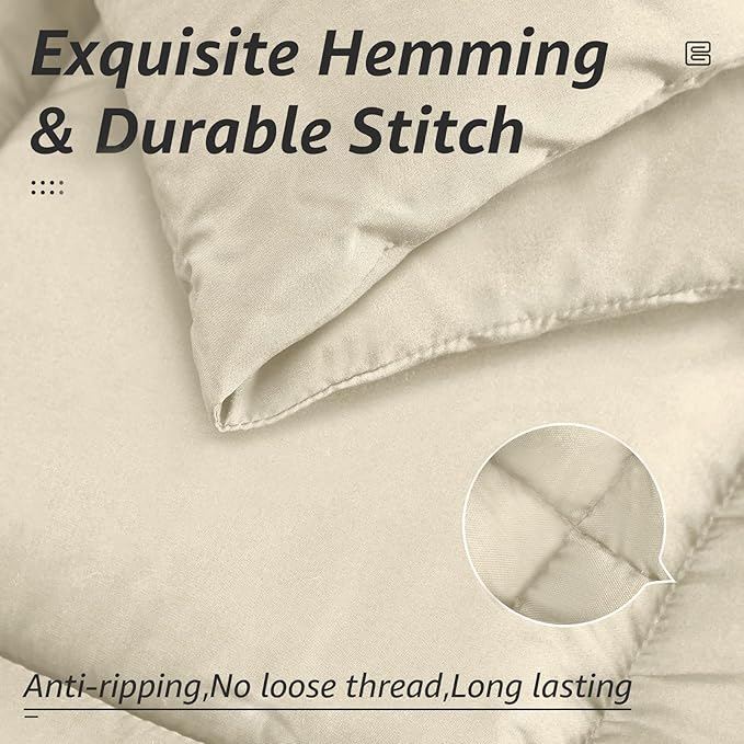 HYLEORY All Season Full Size Bed Comforter - Image 5