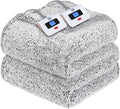 Sealy Electric Blanket Queen Size, Dual Control Soft Sherpa Heated Blanket by Sealy