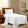 100% Egyptian Cotton Twin Bed Sheets Set by AshtonSheets