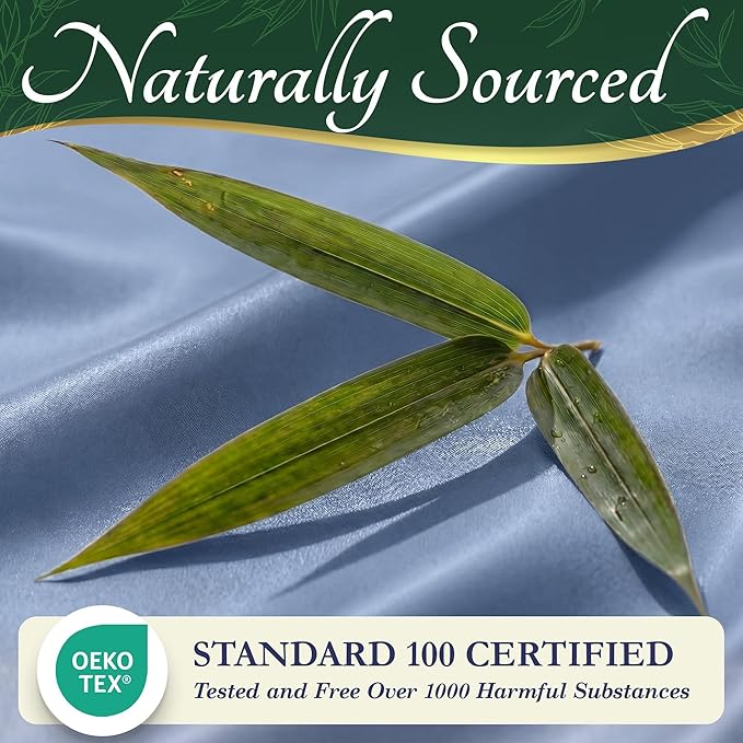 DECOLURE 100% Viscose Derived from Bamboo Sheets Full Size - Image 7
